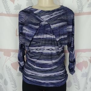 Jennifer Lopez blouse purple size Small